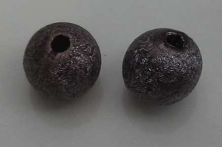 * artnr. rup5s Svarta Stardustpärlor 8mm