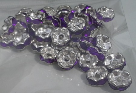 * artnr rop2,10.2-1 Rondeller 8x3mm. Färg se bild