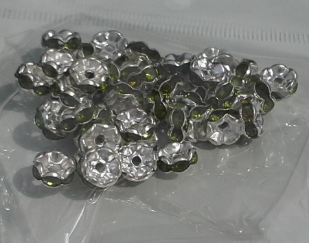 * artnr rop2,11.2-2 Rondeller 8x3mm. Färg se bild