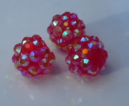 ¤artnr. rop7dbab AB lyster.  Crystal disco bollar. Färger se bild. 12x10mm. 