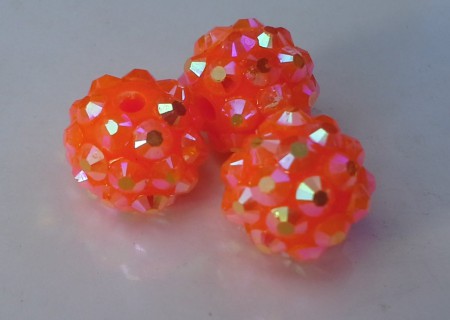 ¤artnr. rop16dbab AB lyster.  Crystal disco bollar. Färger se bild. 12x10mm. 